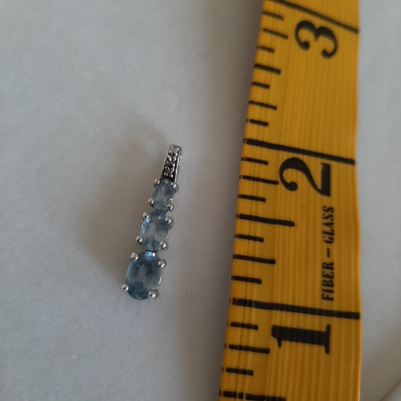 Aquamarine pendant - Picture 4 of 4